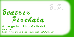 beatrix pirchala business card